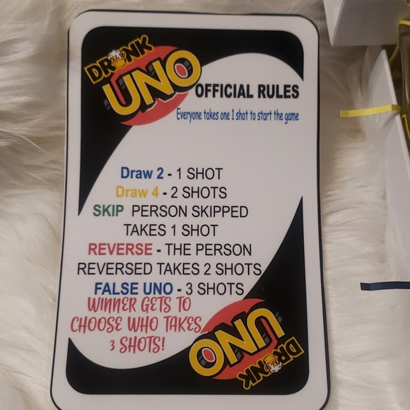 Drunken Uno Game - Picture 3 of 4
